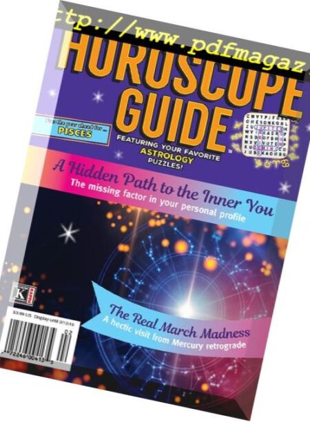 Horoscope Guide – March 2019 Cover