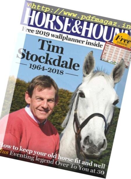 Horse & Hound – 22 November 2018 Cover
