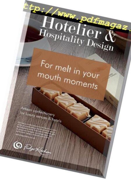 Hotelier & Hospitality Design – December 2018 Cover