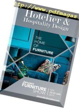Hotelier & Hospitality Design – January 2019