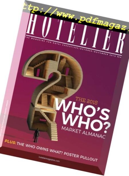 Hotelier – October 2018 Cover