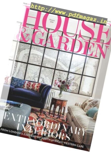 House & Garden UK – January 2019 Cover