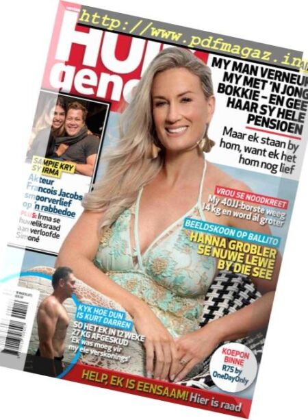 Huisgenoot – 01 November 2018 Cover