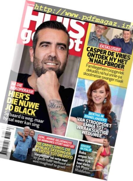 Huisgenoot – 27 September 2018 Cover