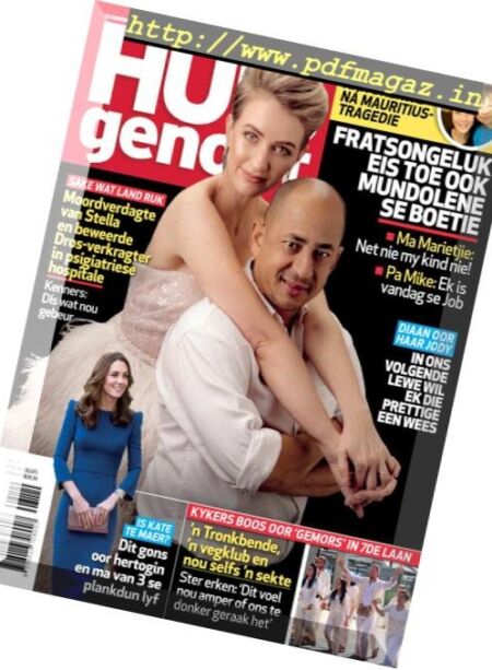Huisgenoot – 29 November 2018 Cover