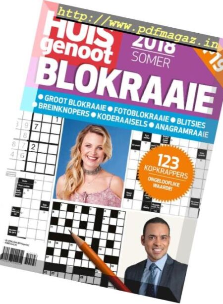 Huisgenoot Blokraai – November 2018 Cover