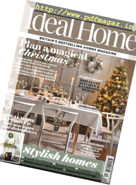 Ideal Home UK – December 2018 Cover