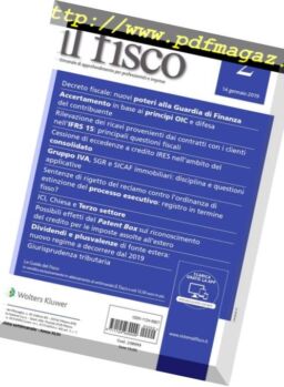 il fisco – Febbraio 2019