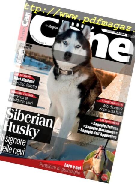 Il Mio Cane – Dicembre 2018 – Gennaio 2019 Cover