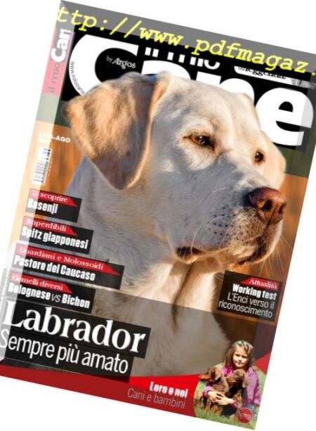 Il Mio Cane – Luglio-Agosto 2017 Cover