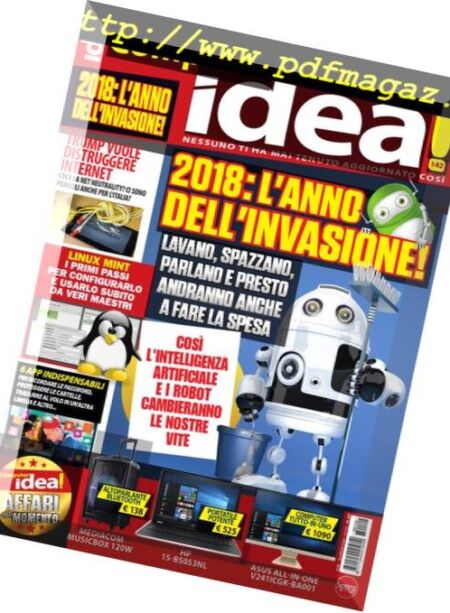 Il Mio Computer Idea! – 11 Gennaio 2018 Cover