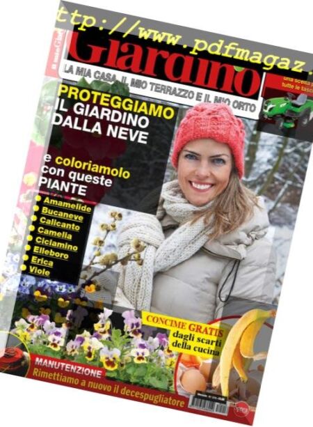 Il Mio Giardino – Dicembre 2017 – Gennaio 2018 Cover