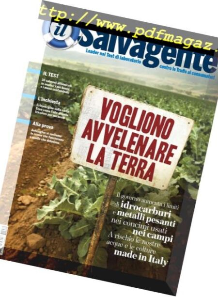 il Salvagente – Dicembre 2018 Cover