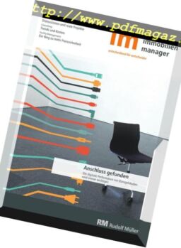 Immobilienmanager – Dezember 2018