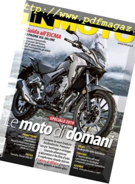 In Moto – Dicembre 2018 Cover