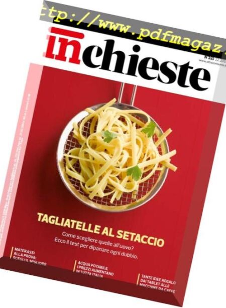 Inchieste – Dicembre 2018 Cover