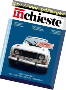 Inchieste – Settembre 2018
