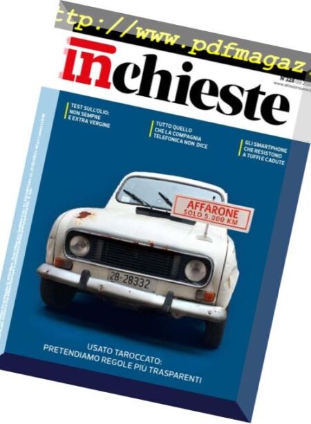 Inchieste – Settembre 2018 Cover