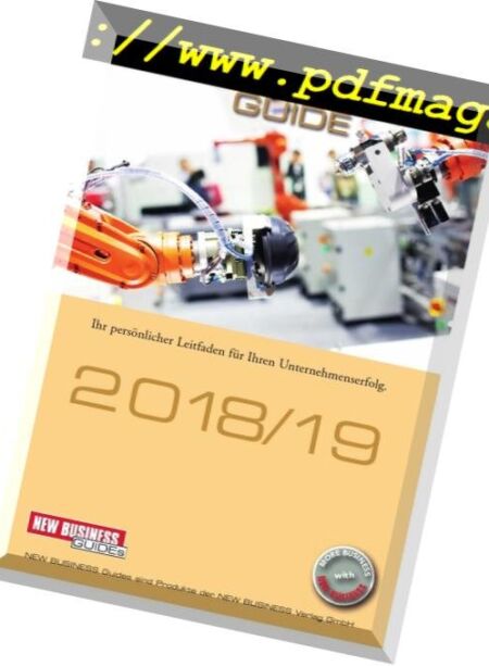 Industrie-Guide – November 2018 Cover