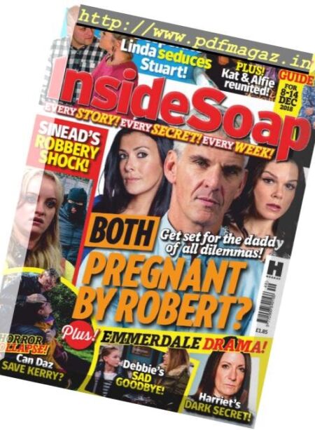Inside Soap UK – 08 December 2018 Cover