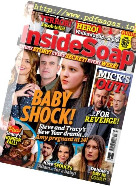 Inside Soap UK – 15 December 2018 Cover