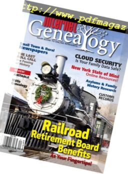 Internet Genealogy – December 2018