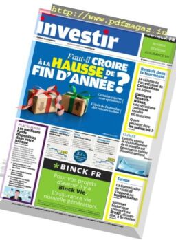 Investir – 24 Novembre 2018