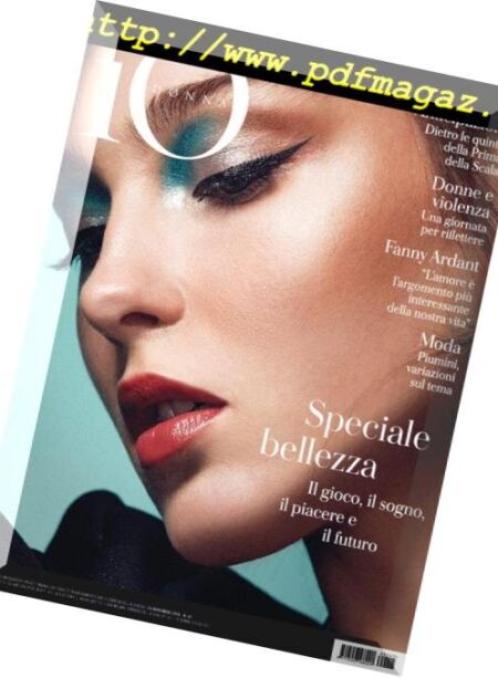 Io Donna del Corriere della Sera – 24 novembre 2018 Cover