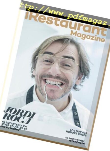 iRestaurant Magazine – N 3, 2018 Cover