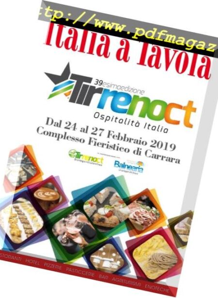 Italia a Tavola – Dicembre 2018 – Gennaio 2019 Cover