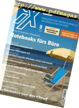 iX Magazin – August 2018