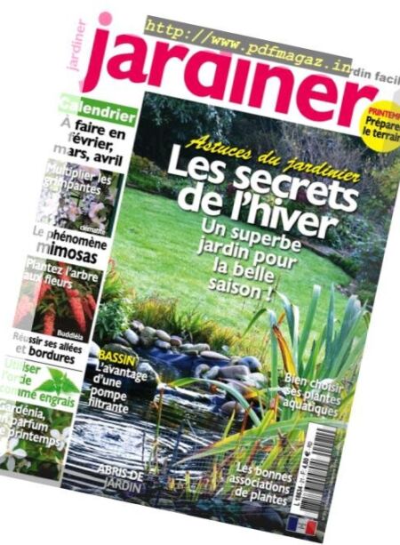 Jardiner – Decembre 2018 – Fevrier 2019 Cover