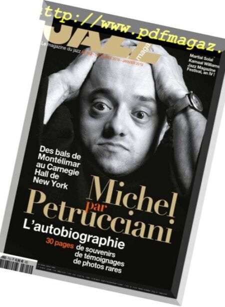 Jazz Magazine – Decembre 2018 – Janvier 2019 Cover