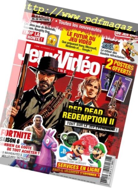 Jeux Video Magazine – Novembre 2018 Cover