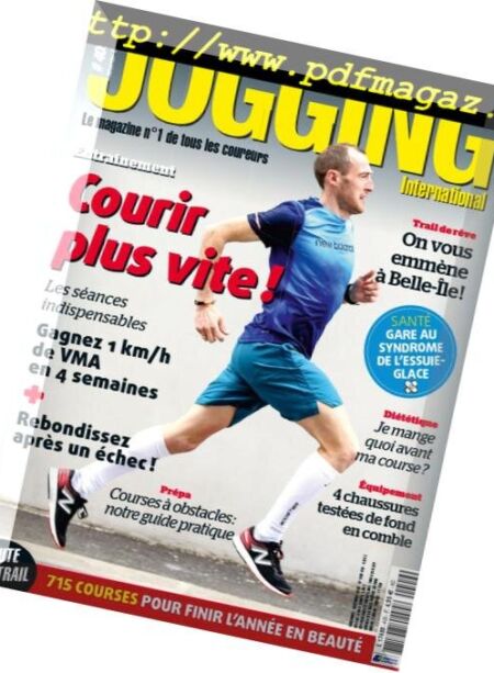 Jogging International – decembre 2018 Cover