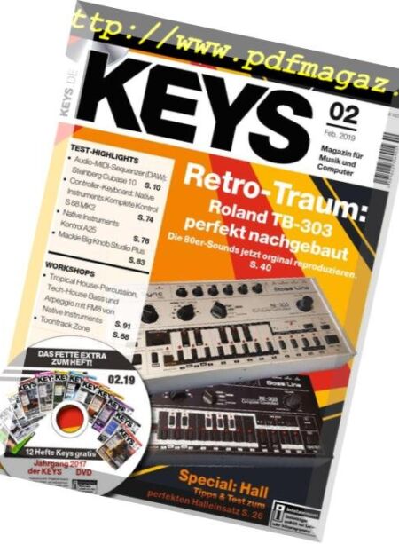 Keys – Februar 2019 Cover