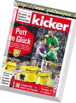 Kicker – 1 November 2018