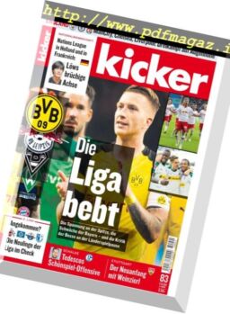 Kicker – 11 Oktober 2018