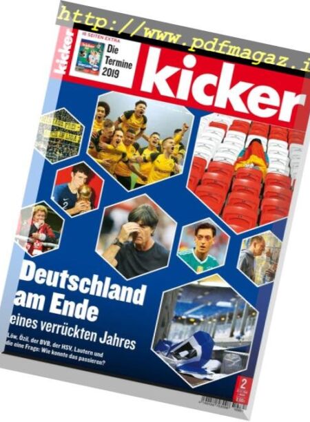 Kicker – 31 Dezember 2018 Cover