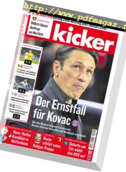 Kicker – 4 Oktober 2018