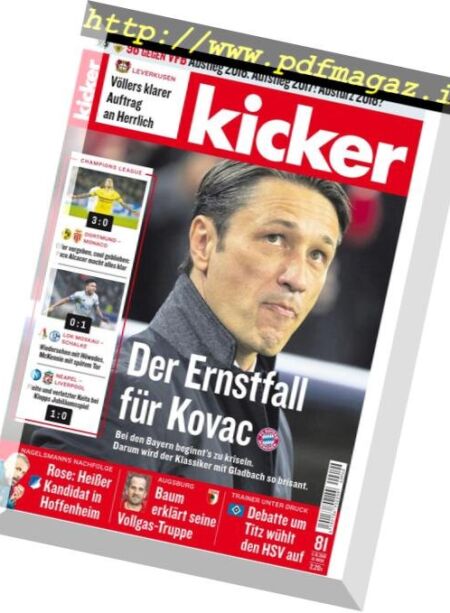 Kicker – 4 Oktober 2018 Cover