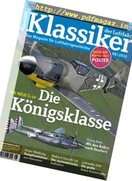 Klassiker der Luftfahrt – Nr.8, 2018 Cover