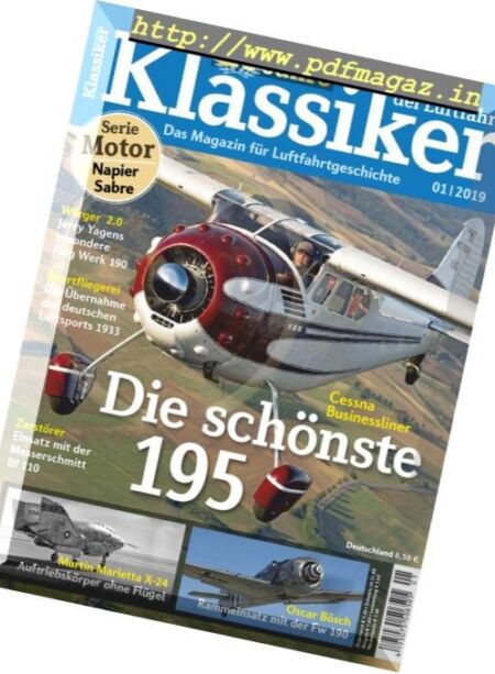 Klassiker der Luftfahrt – Nr1, 2019 Cover