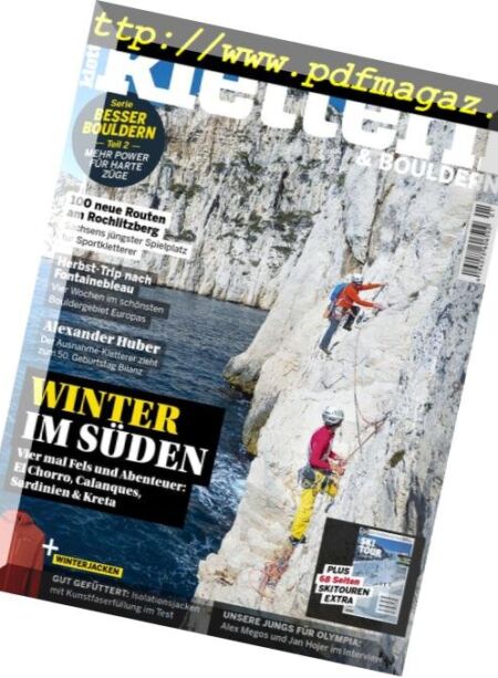 klettern – Dezember 2018 Cover