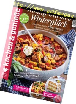 Kochen & Geniessen – Januar 2019