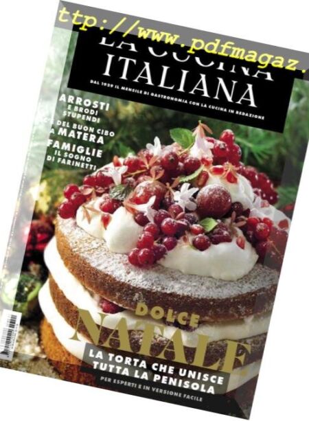 La Cucina Italiana – Dicembre 2018 Cover