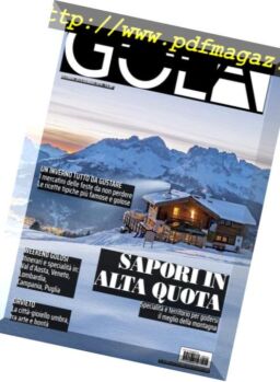 La Gola in viaggio – Dicembre 2018 – Gennaio 2019