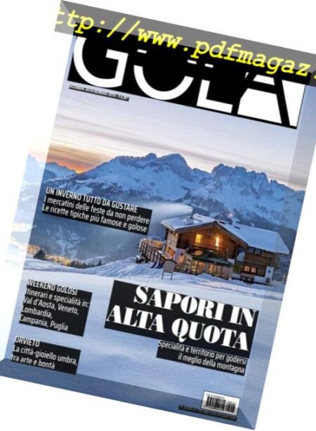La Gola in viaggio – Dicembre 2018 – Gennaio 2019 Cover