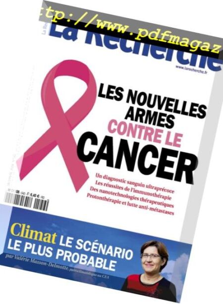 La Recherche – Decembre 2018 Cover