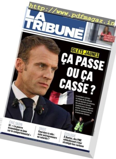 La Tribune – 14 Decembre 2018 Cover